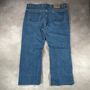 Vintage Levi’s 517 Orange Tab Dark Wash Denim Jeans 42x2